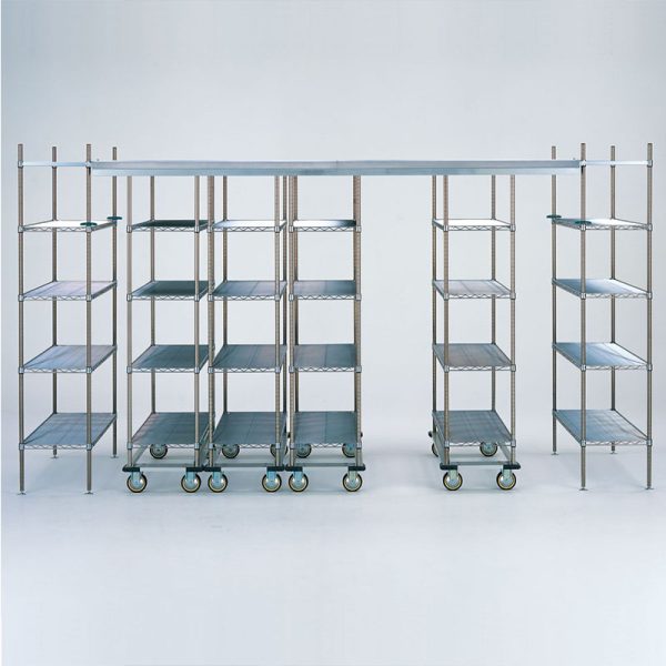 Warehouse removable storage racks, save space, storage racks mobile shelves