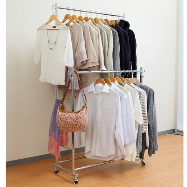 Garment storage racks, hangers, household coat racks, commercial clothing storage racks - Image 9