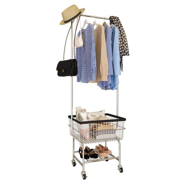 Garment storage racks, hangers, household coat racks, commercial clothing storage racks