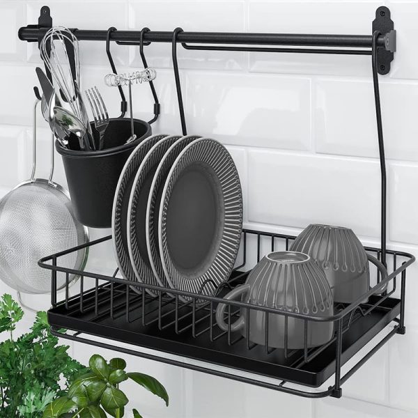 Kitchen dish rack, storage rack, wire products - Image 11