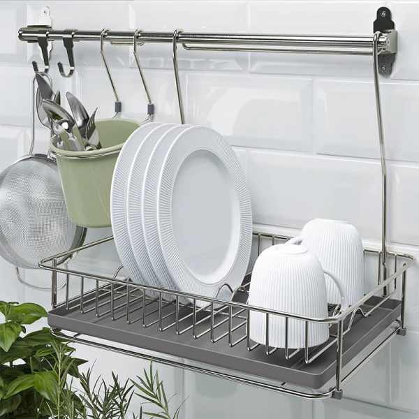 Kitchen dish rack, storage rack, wire products - Image 15