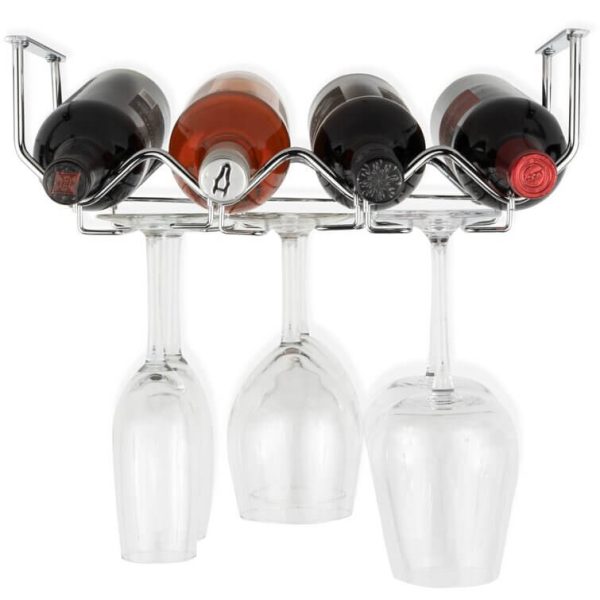 Restaurant red wine glass storage rack - Image 6