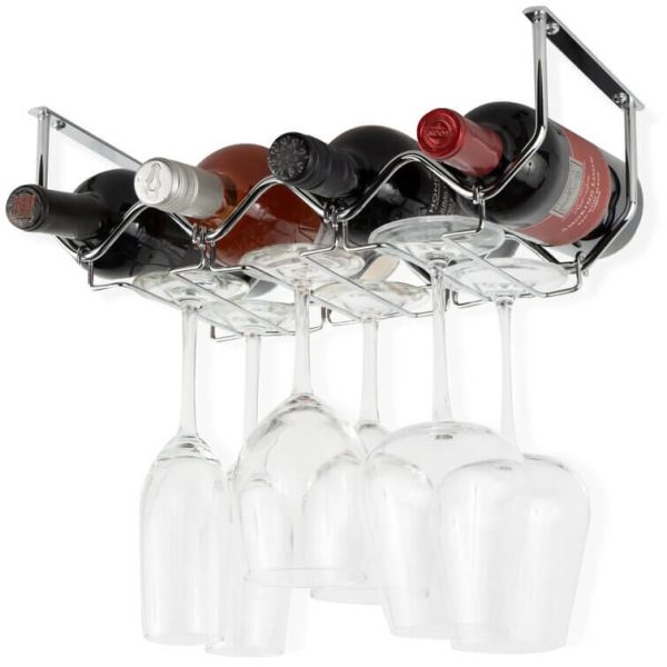 Restaurant red wine glass storage rack - Image 8