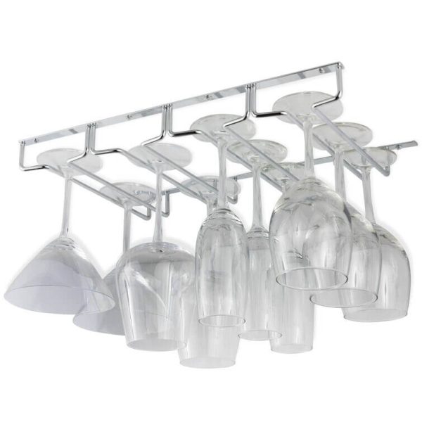 Restaurant red wine glass storage rack - Image 11