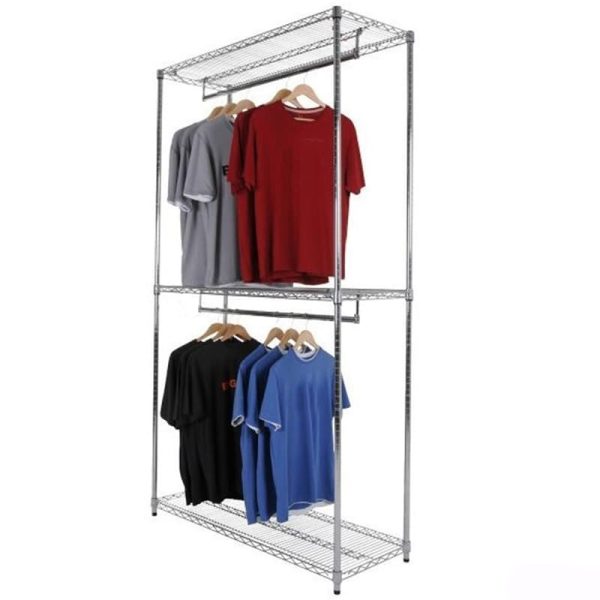 Garment storage racks, hangers, household coat racks, commercial clothing storage racks - Image 2